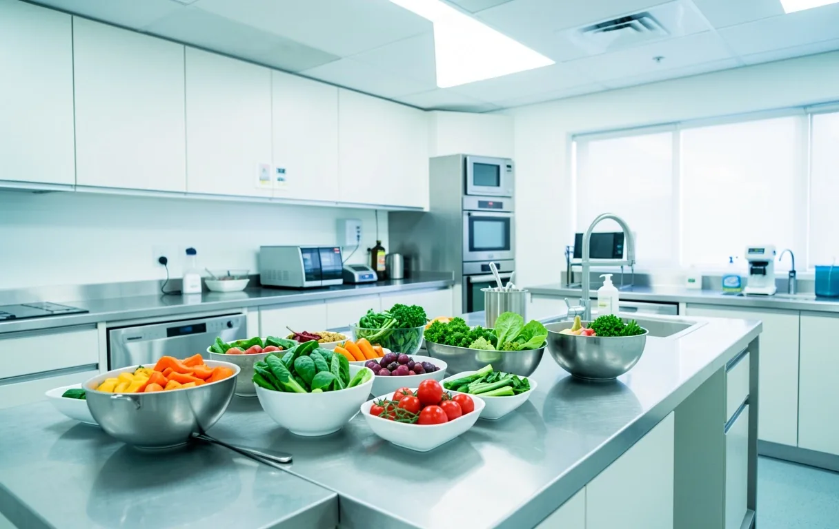 Professional kitchen lab